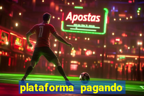 plataforma pagando muito fortune tiger